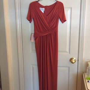 BHLDN Chelle Dress, Burnt Orange, size 2